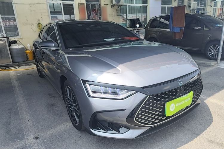 Used BYD Han 2022 DM-i 121KM Prestige Model Front Right 45 Deg