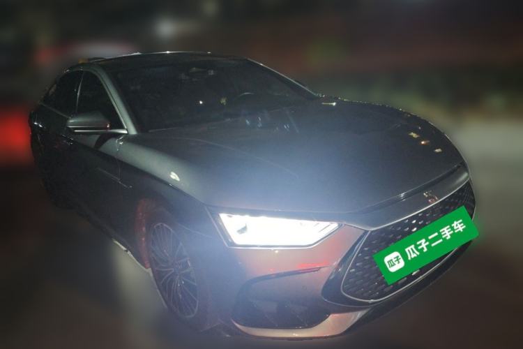 Used BYD Han 2022 DM-i 121KM Luxury Model Front Right 45 Deg