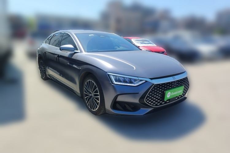Used BYD Han 2022 DM-i 121KM Luxury Model Front Right 45 Deg