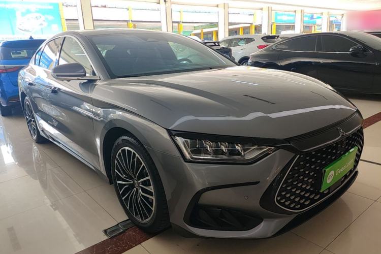 Used BYD Han 2022 DM-i 121KM Luxury Model Front Right 45 Deg