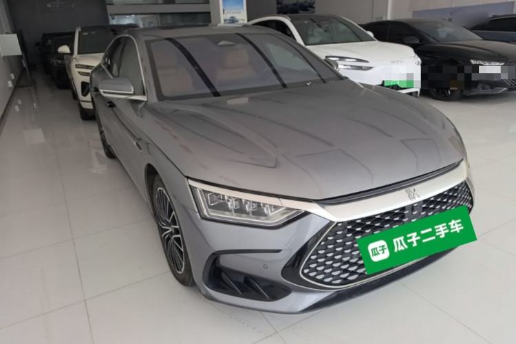 Used BYD Han 2022 DM-i 121KM Luxury Model Front Right 45 Deg