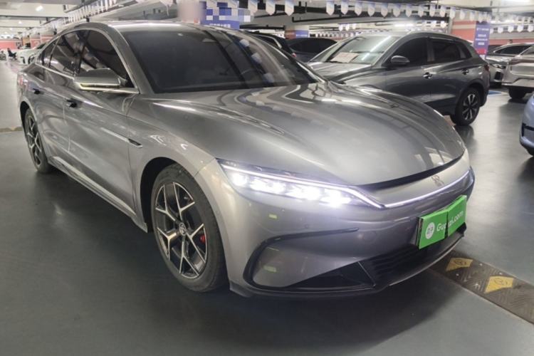 Used BYD Han 2022 EV Genesis Edition 715 km Front-Wheel-Drive Flagship Model Front Right 45 Deg