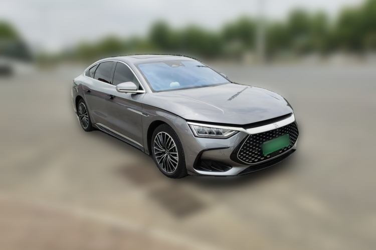 Used BYD Han 2022 DM-i 121KM Prestige Model Front Right 45 Deg