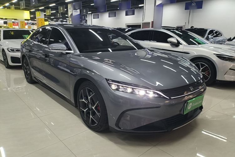 Used BYD Han 2022 EV Genesis Edition 715 km Front-Wheel-Drive Flagship Model Front Right 45 Deg