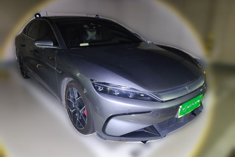 Used BYD Han 2022 EV Genesis Edition 715 km Front-Wheel-Drive Flagship Model Front Right 45 Deg