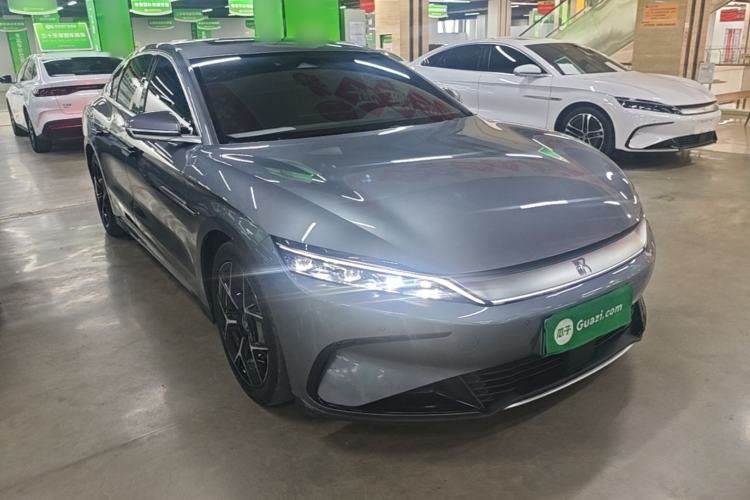 Used BYD Han 2022 EV Genesis Edition 715KM Front-Wheel-Drive Prestige Model Front Right 45 Deg