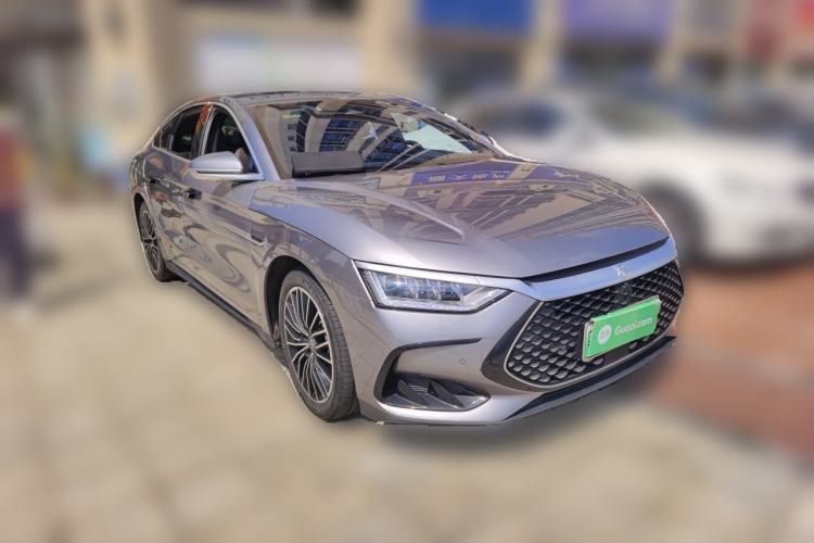 Used BYD Han 2022 DM-i 121KM Luxury Model Front Right 45 Deg