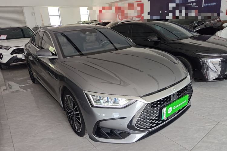 Used BYD Han 2022 DM-i 121KM Luxury Model Front Right 45 Deg