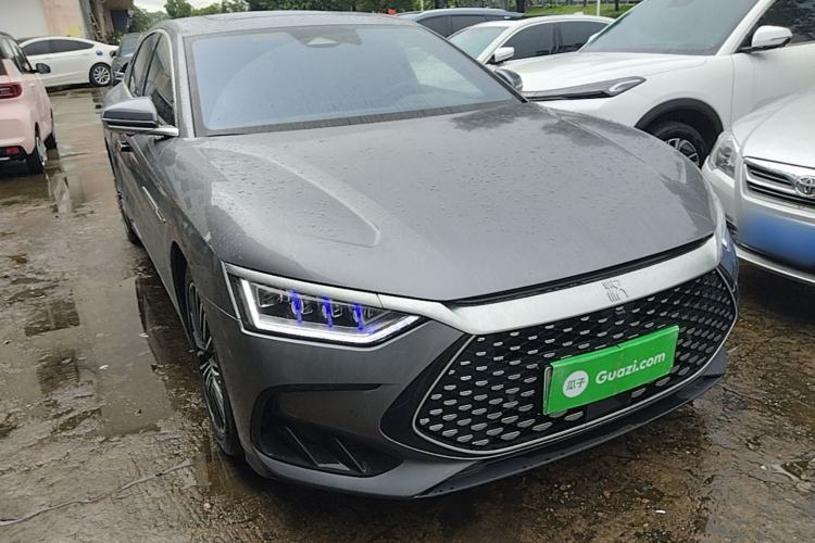 Used BYD Han 2022 DM-i 121KM Luxury Model Front Right 45 Deg
