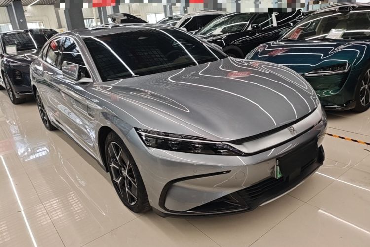 Used BYD Han 2022 EV Genesis Edition 715KM Front-Wheel-Drive Prestige Model Front Right 45 Deg