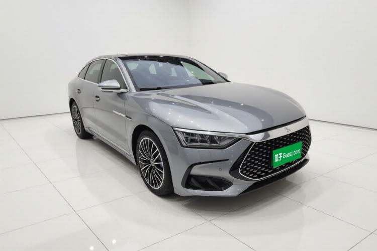Used BYD Han 2022 DM-i 121KM Luxury Model Front Right 45 Deg