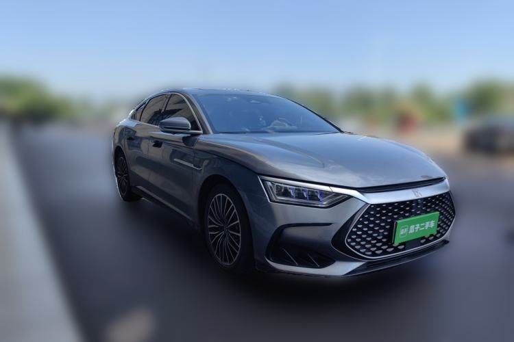 Used BYD Han 2022 DM-i 121KM Prestige Model Front Right 45 Deg