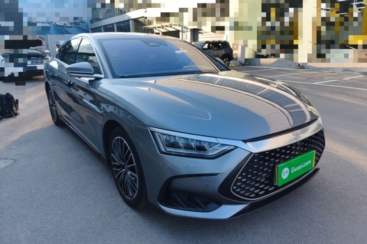 Used BYD Han 2022 DM-i 121KM Luxury Model Front Right 45 Deg