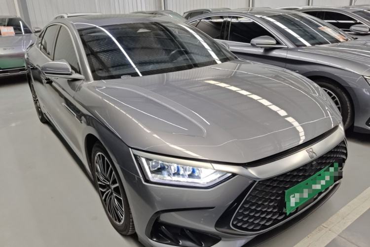 Used BYD Han 2022 DM-i 121KM Luxury Model Front Right 45 Deg