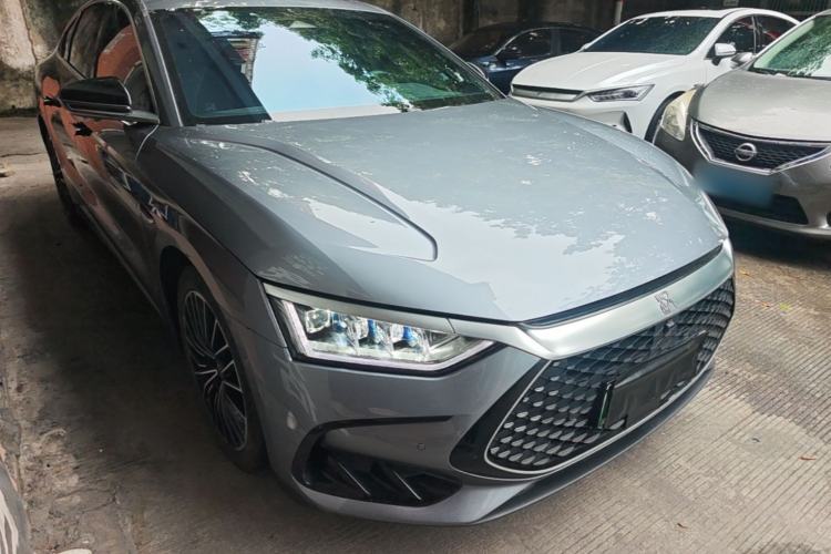 Used BYD Han 2022 DM-i 121KM Luxury Model Front Right 45 Deg