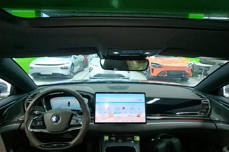 Used BYD Han 2022 DM-i 121KM Luxury Model Headliner