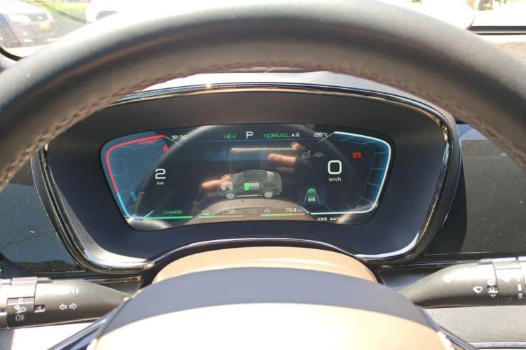 Used BYD Han 2022 DM-i 121KM Luxury Model Instrument Cluster