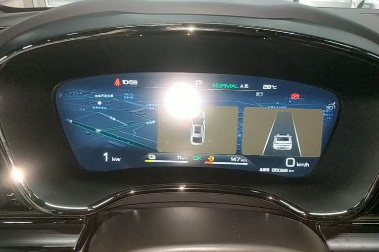 Used BYD Han 2022 DM-i 121KM Prestige Model Instrument Cluster