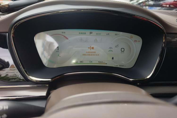 Used BYD Han 2022 EV Genesis Edition 610KM All-Wheel Drive Premium Model Instrument Cluster