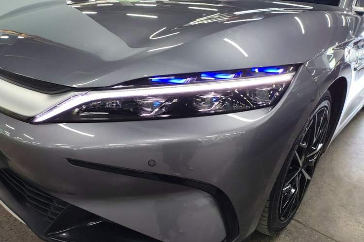 Used BYD Han 2022 EV Genesis Edition 610KM All-Wheel Drive Premium Model Left Front Headlight