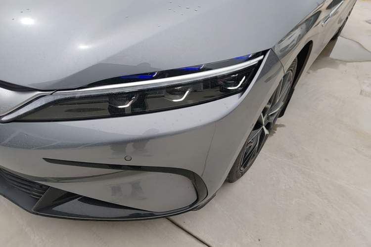 Used BYD Han 2022 EV Genesis Edition 610KM All-Wheel Drive Premium Model Left Front Headlight