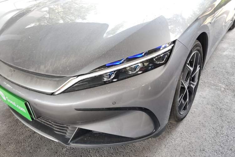 Used BYD Han 2022 EV Genesis Edition 715 km Front-Wheel-Drive Flagship Model Left Front Headlight