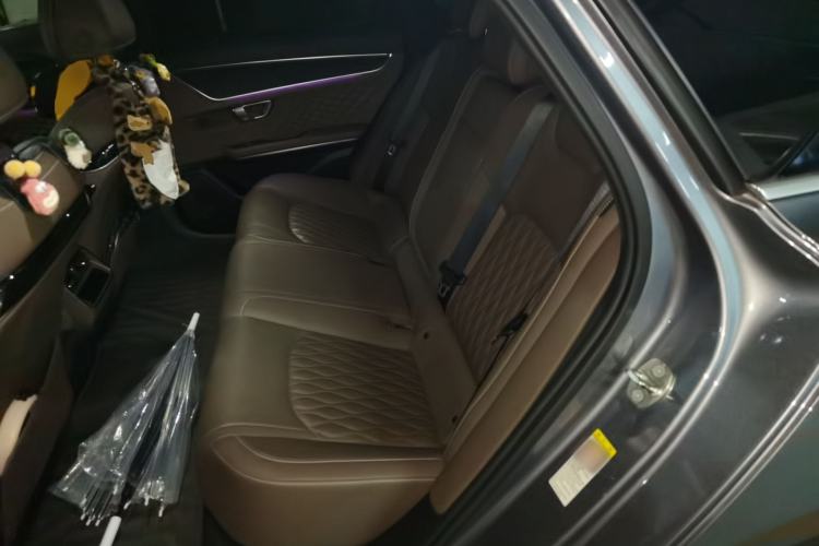 Used BYD Han 2022 EV Genesis Edition 715 km Front-Wheel-Drive Flagship Model Left Rear Seat