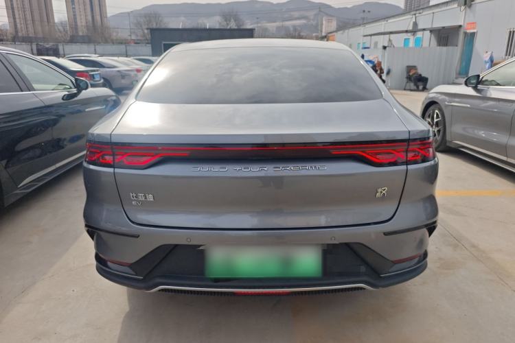 Used BYD Han 2022 EV Genesis Edition 715KM Front-Wheel-Drive Prestige Model Rear