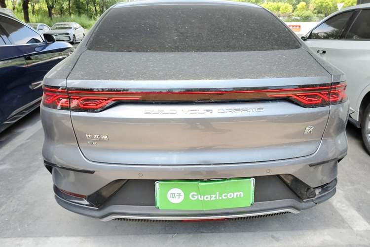 Used BYD Han 2022 EV Genesis Edition 715 km Front-Wheel-Drive Flagship Model Rear