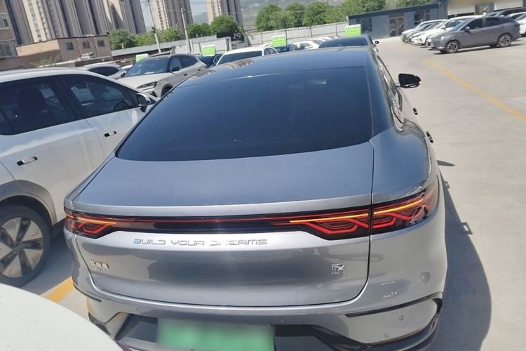 Used BYD Han 2022 EV Genesis Edition 715KM Front-Wheel-Drive Prestige Model Rear