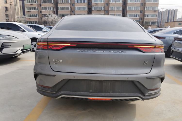 Used BYD Han 2022 EV Genesis Edition 715KM Front-Wheel-Drive Prestige Model Rear