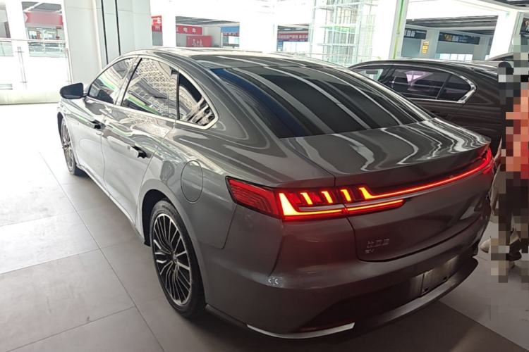 Used BYD Han 2022 EV Genesis Edition 715KM Front-Wheel-Drive Prestige Model Rear Left 45 Deg