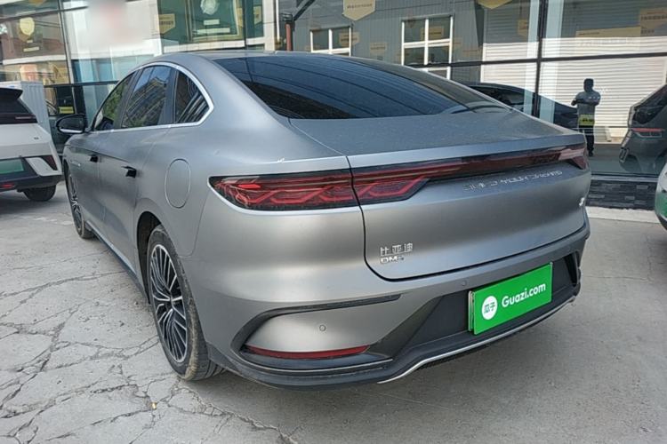 Used BYD Han 2022 DM-i 121KM Luxury Model Rear Left 45 Deg