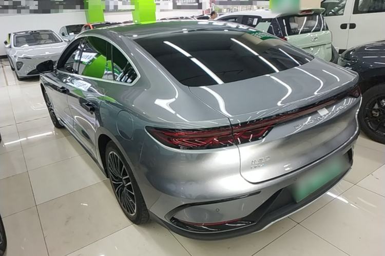 Used BYD Han 2022 DM-i 121KM Luxury Model Rear Left 45 Deg