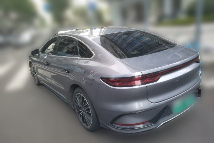 Used BYD Han 2022 DM-i 121KM Luxury Model Rear Left 45 Deg