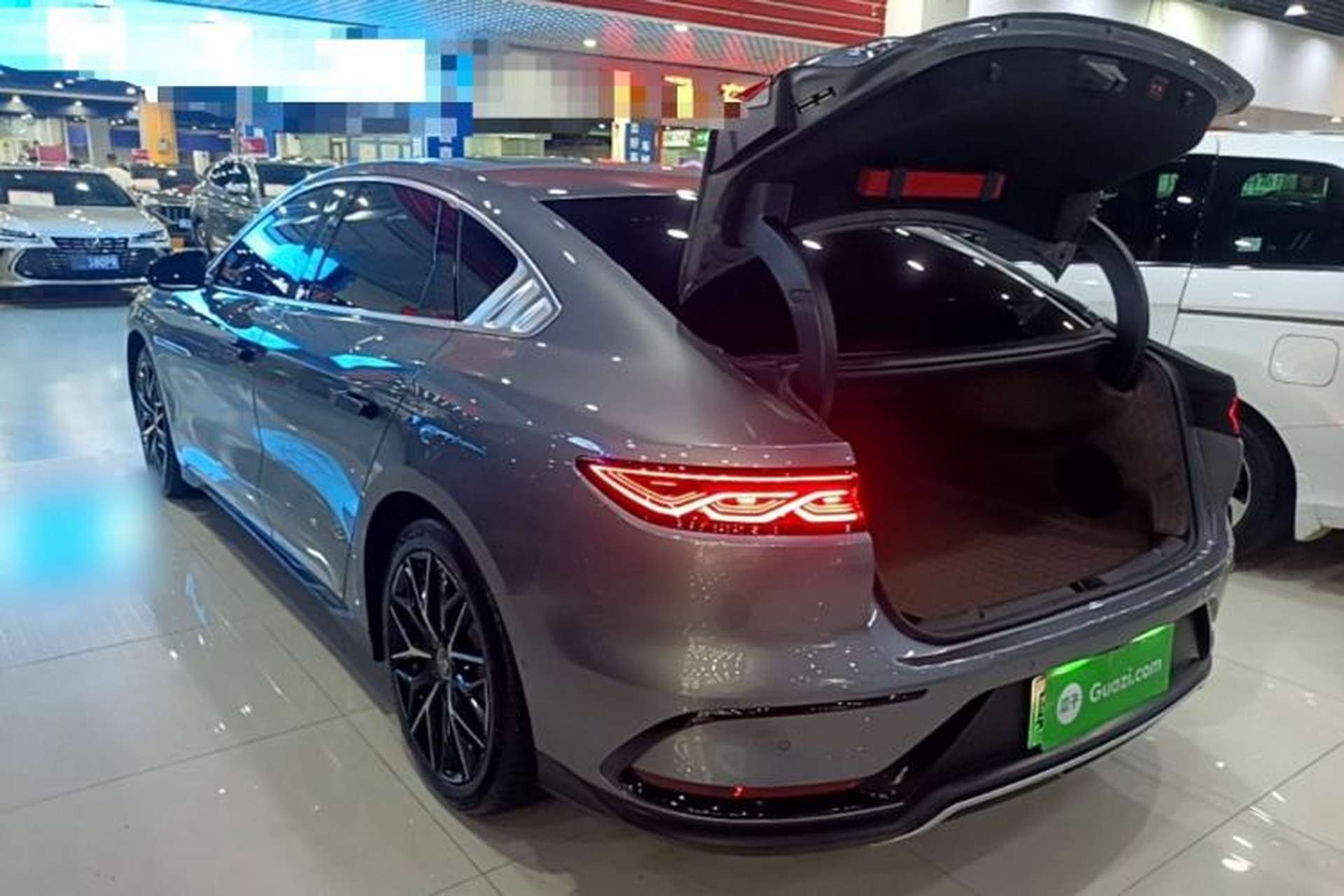 Used BYD Han 2022 EV Genesis Edition 610KM All-Wheel Drive Premium Model Rear Left 45 Deg
