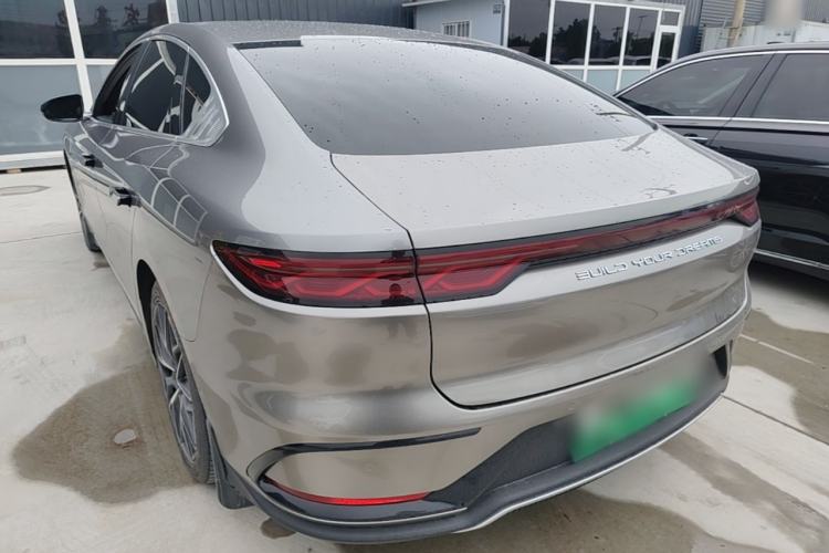 Used BYD Han 2022 EV Genesis Edition 610KM All-Wheel Drive Premium Model Rear Left 45 Deg