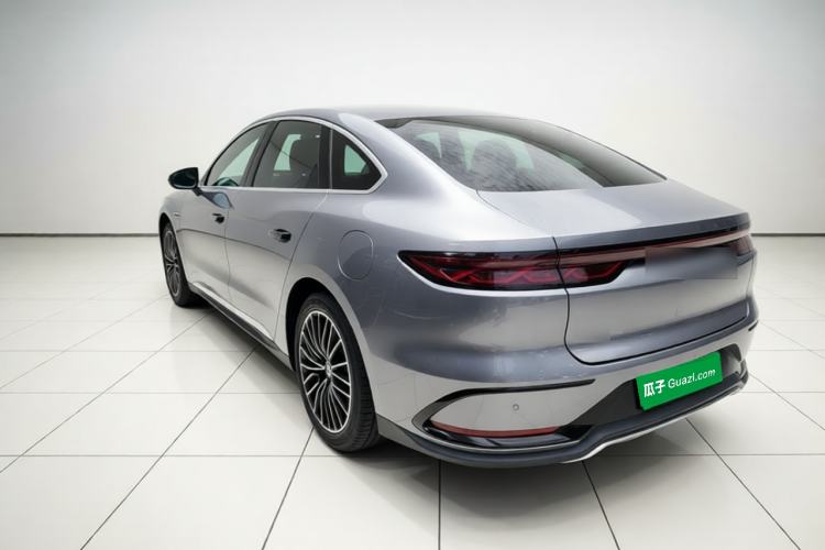 Used BYD Han 2022 DM-i 121KM Prestige Model Rear Left 45 Deg