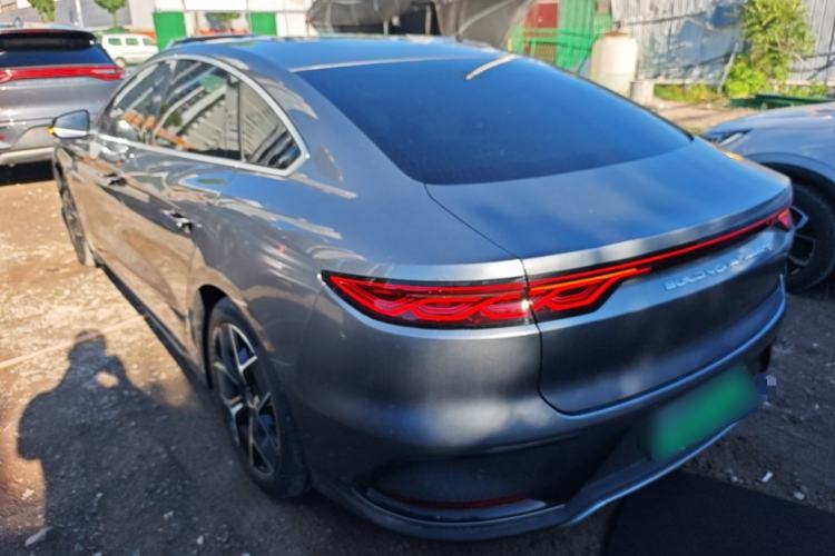 Used BYD Han 2022 EV Genesis Edition 715KM Front-Wheel-Drive Prestige Model Rear Left 45 Deg