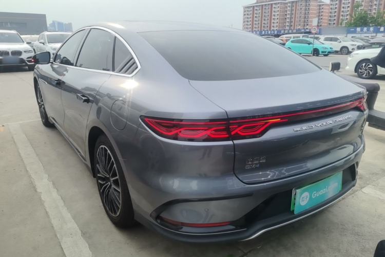 Used BYD Han 2022 DM-i 121KM Prestige Model Rear Left 45 Deg