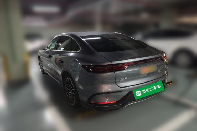 Used BYD Han 2022 DM-i 121KM Prestige Model Rear Left 45 Deg