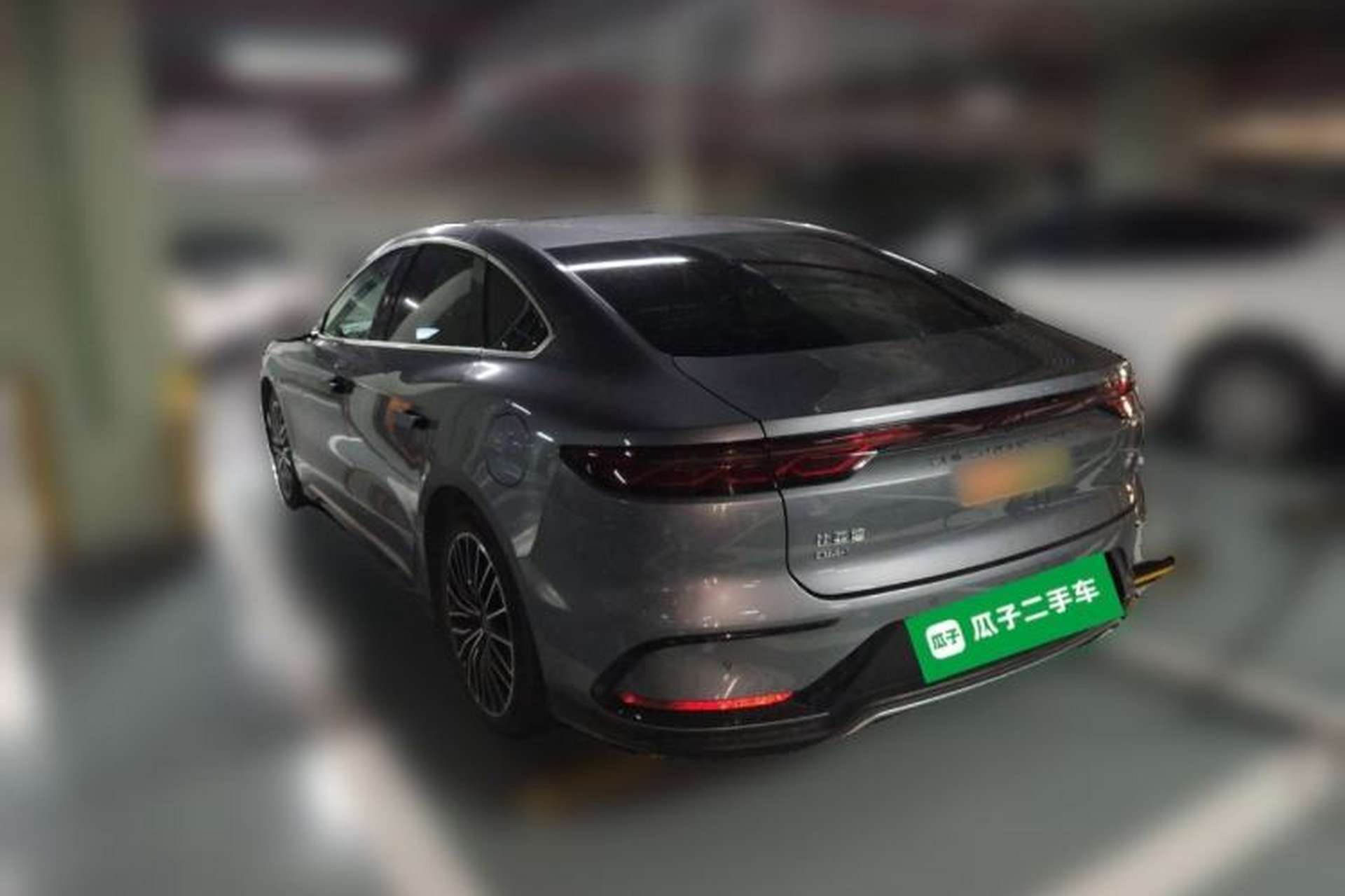 Used BYD Han 2022 DM-i 121KM Prestige Model Rear Left 45 Deg
