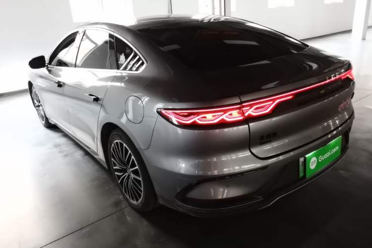 Used BYD Han 2022 DM-i 121KM Luxury Model Rear Left 45 Deg