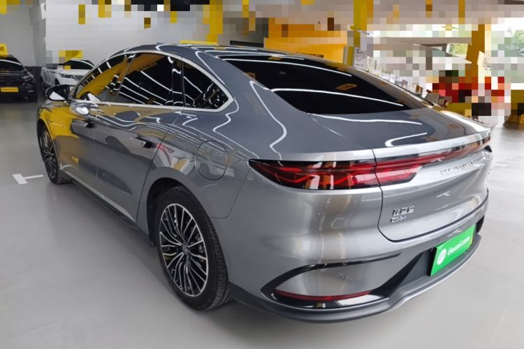 Used BYD Han 2022 DM-i 121KM Luxury Model Rear Left 45 Deg