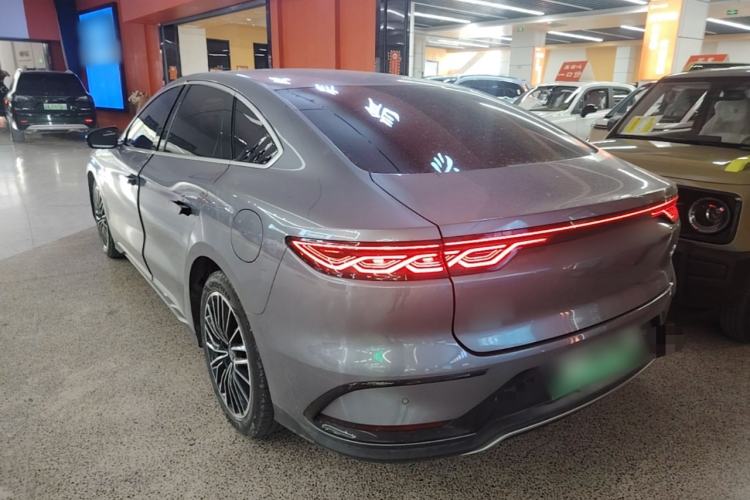 Used BYD Han 2022 DM-i 121KM Luxury Model Rear Left 45 Deg