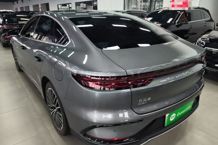 Used BYD Han 2022 DM-i 121KM Luxury Model Rear Left 45 Deg