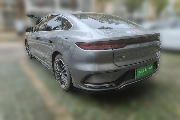 Used BYD Han 2022 DM-i 121KM Luxury Model Rear Left 45 Deg