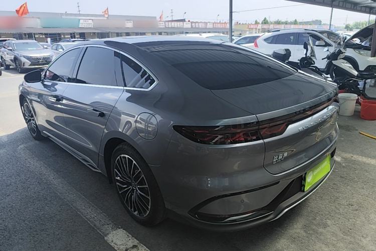 Used BYD Han 2022 DM-i 121KM Prestige Model Rear Left 45 Deg