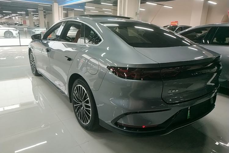 Used BYD Han 2022 DM-i 121KM Prestige Model Rear Left 45 Deg
