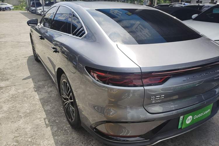 Used BYD Han 2022 DM-i 121KM Luxury Model Rear Left 45 Deg